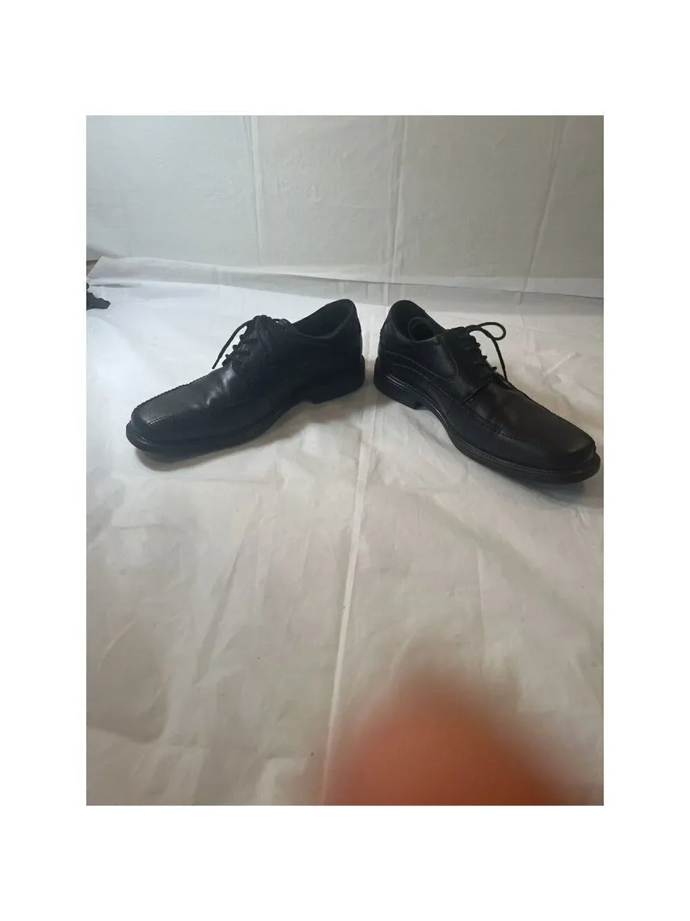 CLARKS QUID FELPS 66156 Oxford, Men's Size 7.5  Black  MSRP $90